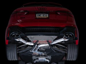 Audi RS6 Performance Exhaust - AWE Tuning - SwitchPath Cat-Back - Diamond Black - `21-`23